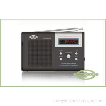 Digital USB AM FM Radio With AUX - in Jack